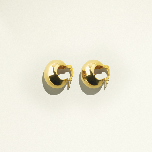 24Kt Gold Plated Bold Earrings (Pair)