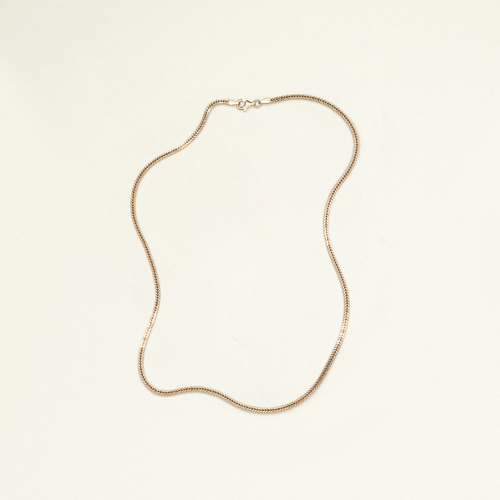 24Kt Gold Plated Foxtail Necklace 